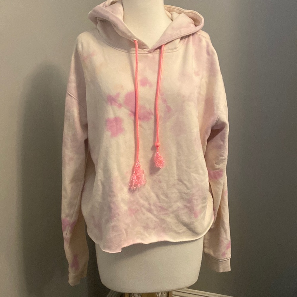 Cute and Cozy Pink Tie Dye Hoodie